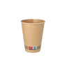PAPSTAR Trinkbecher 300ml Pappe braun, 50St/Pck