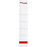 PRO/OFFICE Rückenschilder Karton schmal/kurz weiß, 10St/Pck
