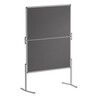 FRANKEN Moderationstafel PRO MT880312 120x150cm Filz grau