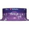 VERBATIM DVD+R 43500 16x 4,7GB 120Minuten Spindel, 25St/Pck