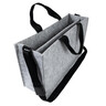 SIGEL Desk Sharing Bag Classic L h´grau recycelter PET Filz 500x280x150mm