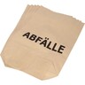 SOENNECKEN Müllsack 70Ltr 70g 2lagig Papier natronbraun, 25St/Pck