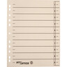 PRO/OFFICE Trennblatt A4 chamois verstärkt Kraftkarton RC, 100St/Pck