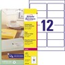 AVERY ZWECKFORM Adressetiketten L4772-25 transparent, 300St/Pck