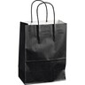 MAILMEDIA Tragetasche 18x24x8cm Kraftpapier schwarz, 300St/Pck