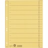LEITZ Trennblatt 16580015 DIN A4 230g Karton gelb, 100St/Pck