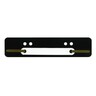 PRO/OFFICE Heftstreifen 34x150mm schwarz PP Kunststdeckleiste, 25St/Pck