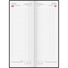 BRUNNEN Tagevormerkbuch 2027 110x300mm 1T/1S 1078502207 rot
