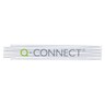 Q-CONNECT Holzgliedermaßstab 2m weiß Buchenholz