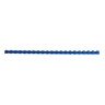 GBC Plastikbinderücken 4028234 DIN A4 8mm blau, 100St/Pck