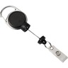 DURABLE Ausweishalter 832901 Aufrollmechanismus 60cm schwarz für bis zu 300g