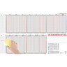 GÜSS Urlaubsplaner 2026 985x600mm 40Mitarbeiter #12-30mB