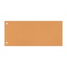 PRO/OFFICE Trennstreifen 240x105mm gelocht orange, 100St/Pck