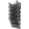 HELIT Wandhalter 1x H61030 und 5x 61025 grau transparent