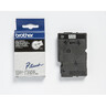 BROTHER P-touch Schriftbandkassette TC101 12mm:7,7m laminiert sw auf fl