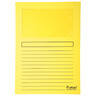 EXACOMPTA Sichtmappe 50259E DIN A4 farbig gelb, 25St/Pck