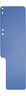 EXACOMPTA Aktenschwanz 100x318mm, 320g/qm² mittelblau, 100St/Pck
