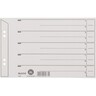 LEITZ Trennblatt 16560085 DIN A5 quer 200g Karton grau, 100St/Pck