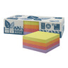 Haftnotiz Recycling Notes sort 75x75mm gn/or/ro/vi. 400Bl, 2St/Pck