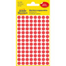 AVERY ZWECKFORM Markierungspunkt 3589 8mm ablösbar rot, 416St/Pck