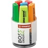 STABILO Rundbox Textmarker BOSS ORIGINAL 7006 sort, 6St/Pck
