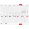 RIDO Querkalender 1W/2S 2027 SEPTANT 7036121917 gold