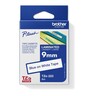 BROTHER P-touch Schriftbandkassette TZ223 9mm:8m laminiert blau auf weiß
