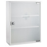 ALCO Erste Hilfe Schrank 862 36x32x10cm ohne Inhalt Stahl weiß