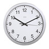 HAMA Wanduhr Mallorca Ø 30cm rund, silber