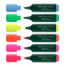 FABER-CASTELL Textmarker 48 nachfüllbar 154807 gelb