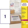 AVERY ZWECKFORM Versandetikett L7997-25 199,6x289,1mm, 25St/Pck