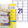 AVERY ZWECKFORM Etiketten Adress 63,5x38,1mm A4 C6 Inkjet spezialb, 525St/Pck