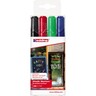 EDDING Kreidemarker 4095 2-3mm sortiert, 4St/Pck