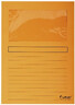 EXACOMPTA Sichtmappe 50254E DIN A4 farbig orange, 25St/Pck