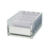 MAUL Visitenkartenbox MAULacro 1966305 f. 300Karten gk +Register
