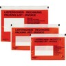 PRO/OFFICE Begleitpapiertaschen C6 rot sk Liefers/Rechnung, 250St/Pck