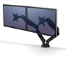 FELLOWES Doppel Monitorarm Platinum Series schwarz