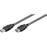 GOOBAY USB Verlängerungskabel 93998 USB 3.0 1,8m A-Stecker/A- Buchse sw