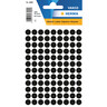 HERMA Markierungspunkt 1849 8mm Papier schwarz, 540St/Pck