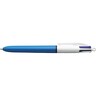 BIC Mehrfarbkugelschreiber 4 Colours, bl/sw/r/gn