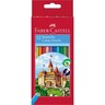 FABER-CASTELL Buntstift Eco 120112 sortiert, 12St/Pck
