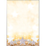 SIGEL Motivpapier Glitter Stars DP029 DIN A4 90g, 100Bl/Pck