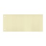 PRO/OFFICE Trennstreifen 240x105mm gelocht chamois, 100St/Pck