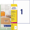 AVERY ZWECKFORM Adressetiketten L7567-25 transparent, 25St/Pck