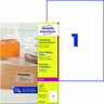 AVERY ZWECKFORM Adressetiketten L7567-25 transparent, 25St/Pck