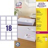 AVERY ZWECKFORM Etiketten Adress 63,5x46,6mm C6 A4 L QuickPEEL ws, 1.800St/Pck