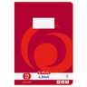 HERLITZ Schreibheft A4 kariert 16Bl. kariert Lineatur 22, rot