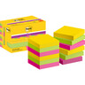 POST-IT Super Sticky Notes 622-12SS Carnival Collection, 12St/Pck