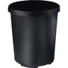 HAN Großpapierkorb MOBIL XXL 50Ltr mit Griffmulden schwarz