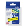 BROTHER Band TZ-C51 schwarz auf signal-gelb 24mmx5m f. P-touch